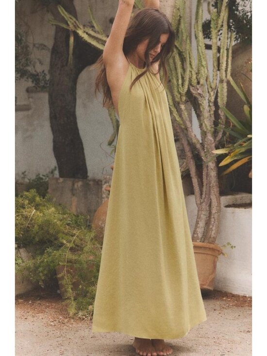 Zara Dresses & Skirts - ZARA FLOWY HALTER DRESS